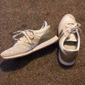 New Balance, Gold, Size 8.5